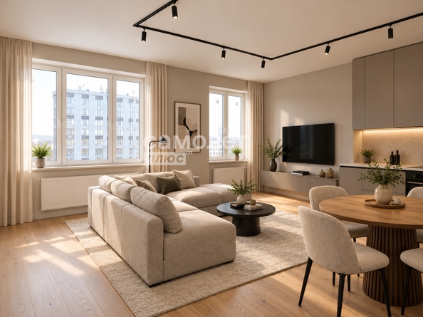 
  Продается 2-комн. квартира 42.2 м², в ЖК Южный, дом Ю-17. Фото 12.