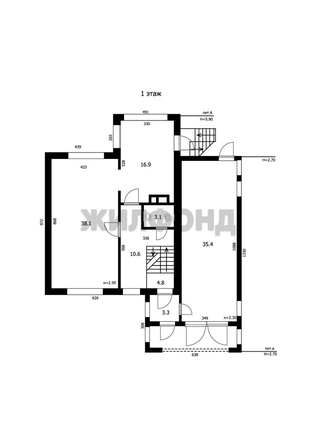
   Продам дом, 271.4 м², Голубой Залив пос

. Фото 40.