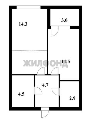 
   Продам 1-комнатную, 36.5 м², Кубовая ул, 53/1

. Фото 10.