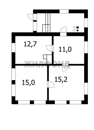 
   Продам дом, 72 м², Новосибирск

. Фото 9.