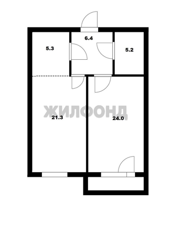 
  Продается 2-комн. квартира, 62.2 м², Лескова ул, д. 29
. Фото 7.