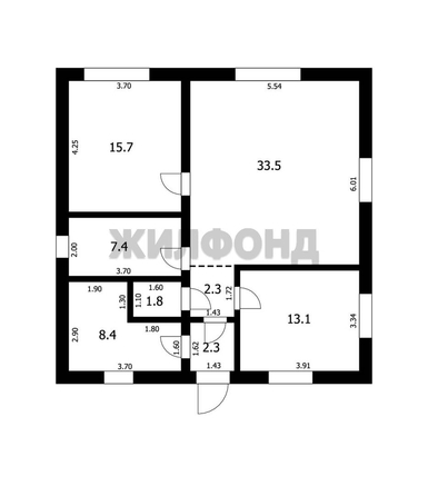 
   Продам дом, 91.1 м², Марусино село

. Фото 17.