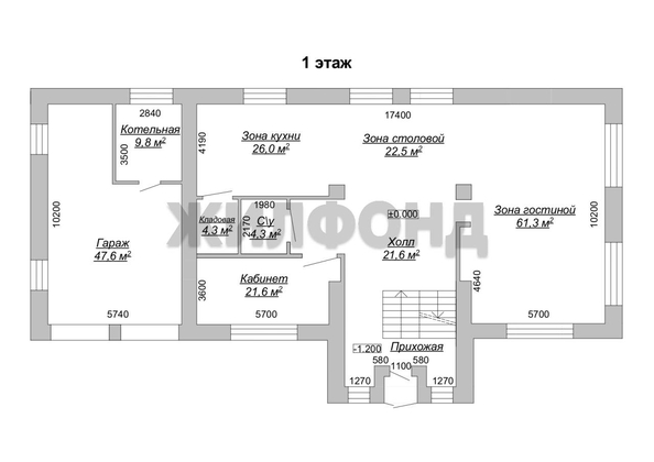 
   Продам дом, 600 м², Новосибирск

. Фото 41.