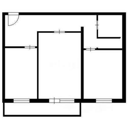 
  Сдам в аренду 2-комнатную квартиру, 65 м², Новосибирск

. Фото 12.