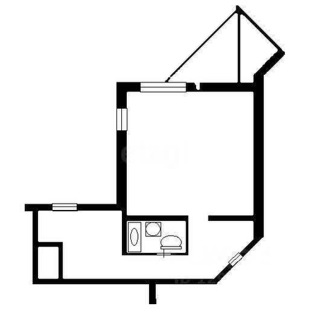 
   Продам 1-комнатную, 43 м², Кошурникова ул, 29/5

. Фото 13.