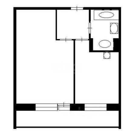 
   Продам 1-комнатную, 34 м², Громова ул, 17/2

. Фото 1.