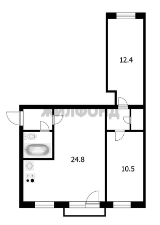 
   Продам 3-комнатную, 56.7 м², Дуси Ковальчук ул, 266

. Фото 11.