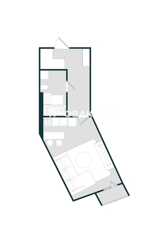 
   Продам студию, 37.1 м², Вилюйская ул, 15

. Фото 14.