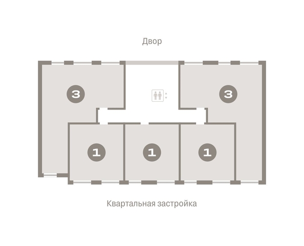 
   Продам 3-комнатную, 84.61 м², Европейский берег, дом 49

. Фото 1.