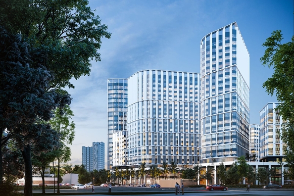
  Продается 1-комнатный апартамент, 39.71 м², АК АЭРОН, cекция B1
. Фото 5.