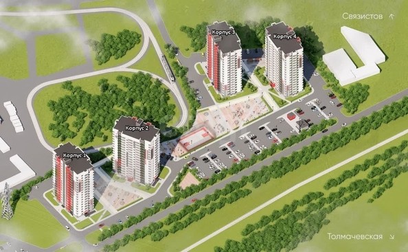 
   Продам студию, 25.3 м², Связистов ул, 162

. Фото 2.