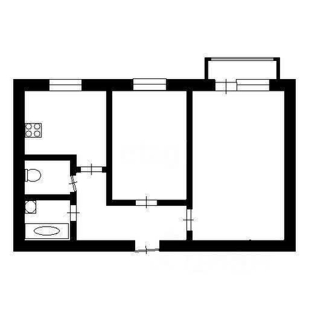 
  Сдам в аренду 2-комнатную квартиру, 44 м², Новосибирск

. Фото 8.