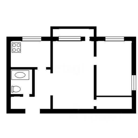 
  Сдается 2-комн. квартира, 44 м², Карла Маркса пр-кт, д. 7
. Фото 12.