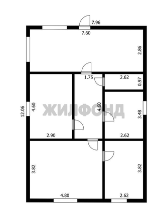 
  Продается дом, 88.4 м², рабочий поселок Колывань
. Фото 14.