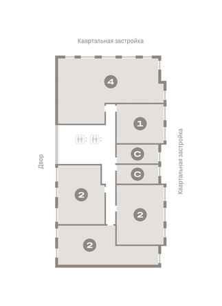 
  Продается 2-комн. квартира, 85.64 м², ЖК Европейский берег, дом 49
. Фото 1.