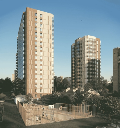 
  Продается 3-комн. квартира, 63.9 м², ЖК Тетрис, корпус 2
. Фото 3.
