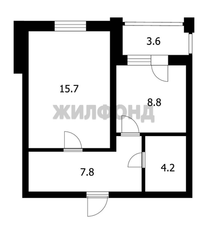 
  Продается 1-комн. квартира, 36.5 м², Боровая ул, д. 4/5
. Фото 10.