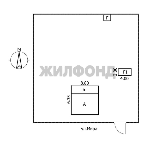 
  Продается земельный участок, 30 соток, село Листвянка
. Фото 5.