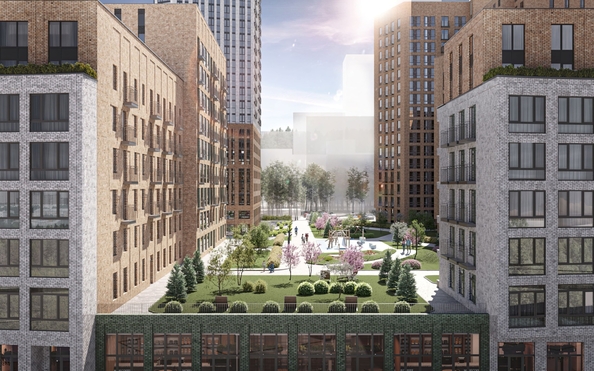 
  Продается 3-комн. квартира, 91.5 м², ЖК Зеленый город, дом 1
. Фото 3.