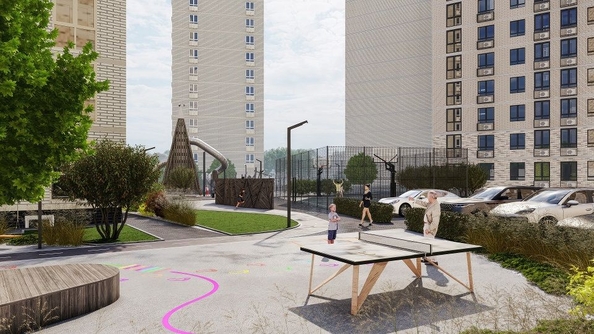 
  Продается 1-комн. квартира, 59.03 м², ЖК Основатели, дом 7
. Фото 6.