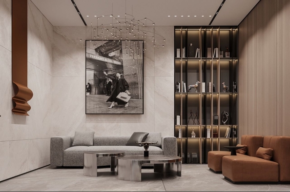
  Продается 1-комн. квартира, 37.9 м², ЖК Lemont (Лемонт), башня Marée
. Фото 4.