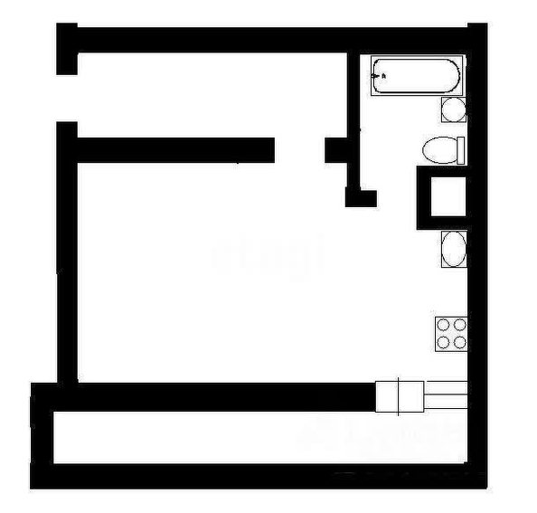 
  Сдается 1-комн. квартира, 48 м², Узловая ул, д. 8/1
. Фото 6.