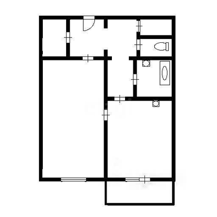 
  Сдается 1-комн. квартира, 42 м², Виталия Потылицына ул, д. 11
. Фото 7.