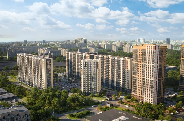 
  Продается 1-комн. квартира, 40.6 м², ЖК Квартал на Игарской, дом 1
. Фото 3.