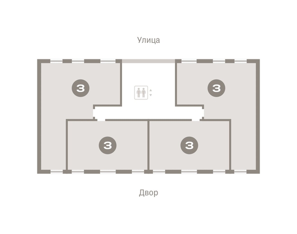 
  Продается 3-комн. квартира, 122.91 м², ЖК Пшеница, дом 4
. Фото 12.