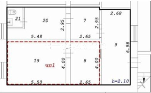 
  Сдается универсальное помещение, 75 м², Петухова ул, д. 16
. Фото 7.