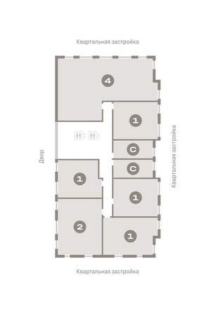 
  Продается студия, 23.55 м², ЖК Европейский берег, дом 49
. Фото 1.