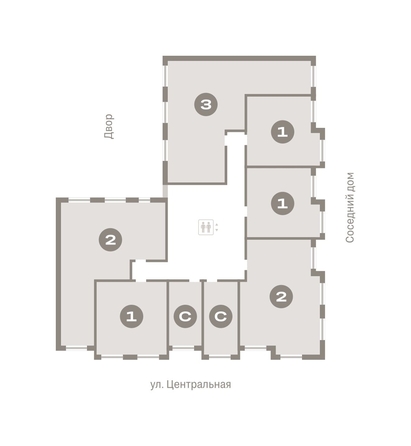 
  Продается 2-комн. квартира, 88.95 м², ЖК Пшеница, дом 2.1
. Фото 1.