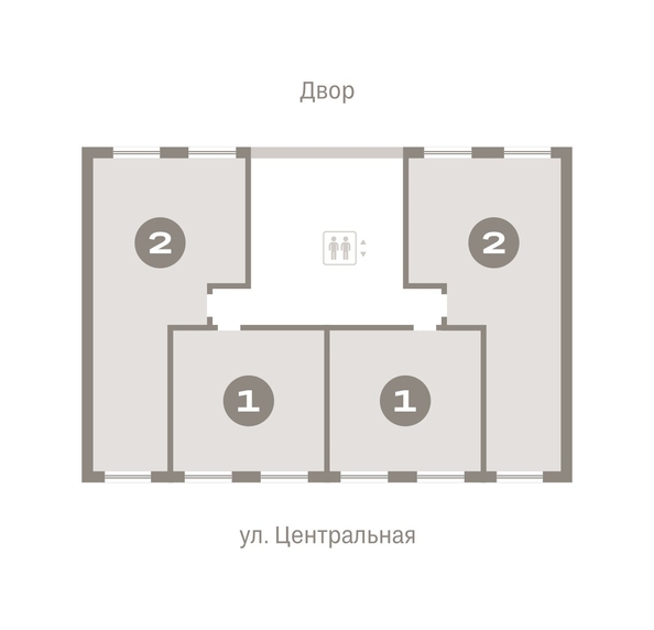 
  Продается 2-комн. квартира, 66.47 м², ЖК Пшеница, дом 2.1
. Фото 1.