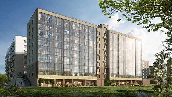 
  Продается 1-комн. квартира, 40.15 м², ЖК Дом в Мичуринском, корпус 2.3
. Фото 2.