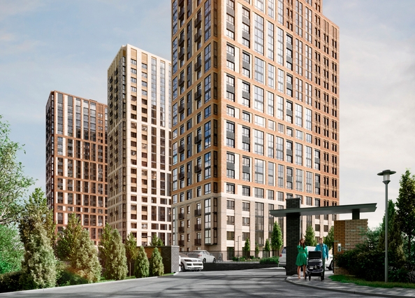 
  Продается студия, 28.9 м², ЖК Расцветай на Кропоткина, дом 1
. Фото 1.