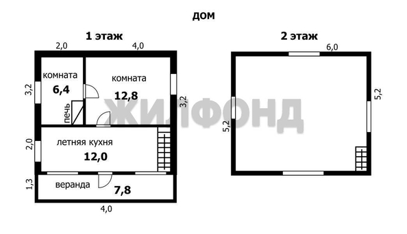
  Продается дача, 66 м², рабочий поселок Колывань
. Фото 11.