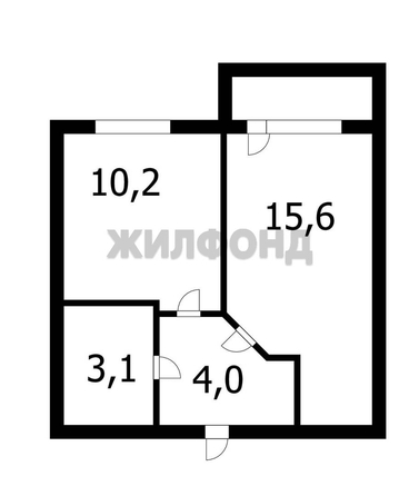 
  Продается 1-комн. квартира, 32.9 м², Дмитрия Шмонина ул, д. 10
. Фото 10.