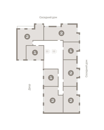 
  Продается 2-комн. квартира, 59.7 м², ЖК Лебедевский квартал, дом 1
. Фото 16.