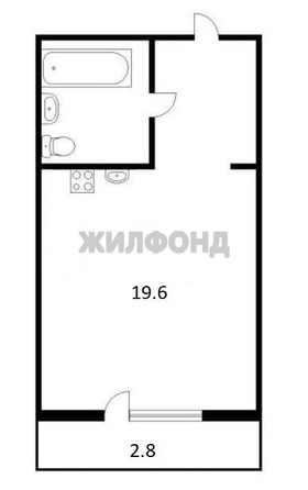 
  Продается студия, 19.6 м², Виктора Уса ул, д. 13
. Фото 7.