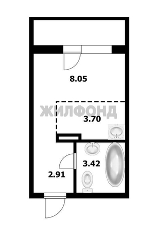 
  Продается комната, 11.75 м², Твардовского ул, д. 22
. Фото 10.