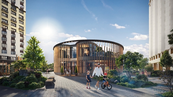 
  Продается 3-комн. квартира, 47.56 м², ЖК Urban-peaks (Городские вершины)
. Фото 3.