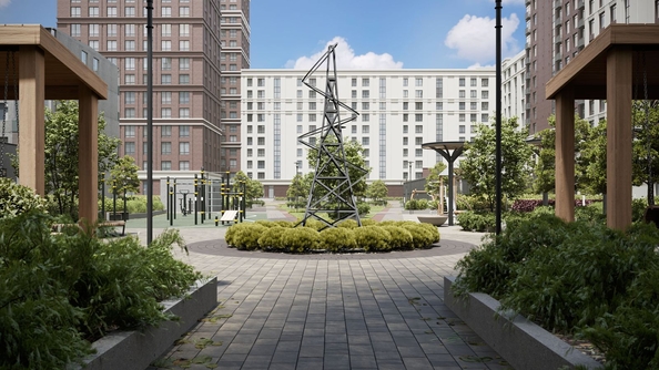 
  Продается 2-комн. квартира, 38.4 м², ЖК 19/56 Кварталы Телецентра, сек 1
. Фото 4.