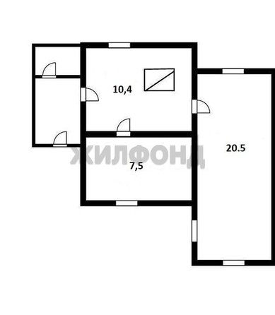 
  Продается дом, 33.5 м², Новосибирск
. Фото 2.