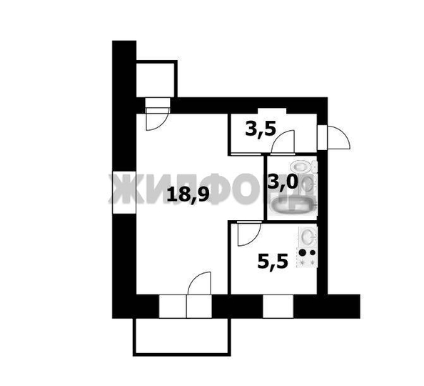 
  Продается 1-комн. квартира, 31.9 м², Мира ул, д. 32
. Фото 10.