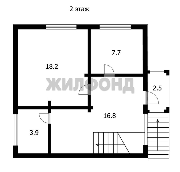 
  Продается дом, 110.1 м², поселок Агролес
. Фото 17.