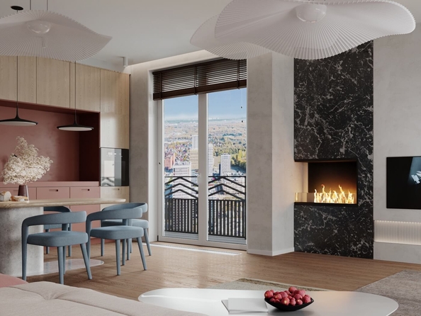 
  Продается 1-комн. квартира, 49.14 м², ЖК Марсель-2, дом 2 секция 1,2
. Фото 2.