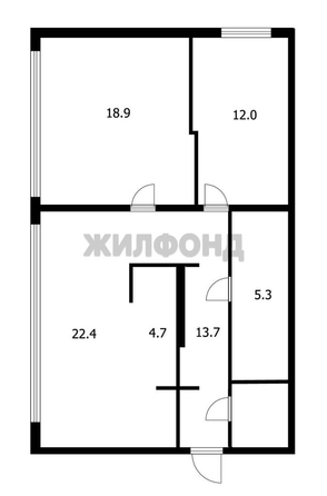 
  Продается 3-комн. квартира, 79.3 м², Сакко и Ванцетти ул, д. 25
. Фото 3.