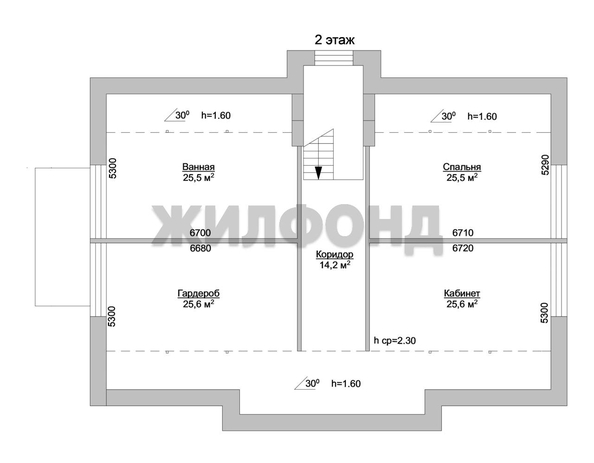 
  Продается дом, 286.1 м², поселок Озерный
. Фото 38.