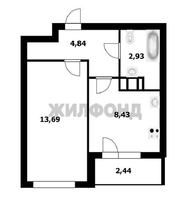 
  Продается 1-комн. квартира, 32.3 м², ЖК На Покатной, дом 2
. Фото 43.