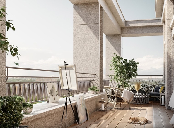 
  Продается 4-комн. квартира, 293.82 м², ЖК На Декабристов, дом 6-2
. Фото 2.